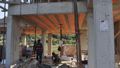 Sit alanına yapılan kaçak yapı yıkılmayacak!