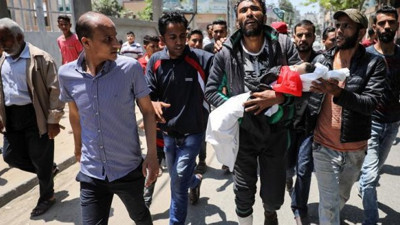 Gazze'nin 8 aylık şehidi