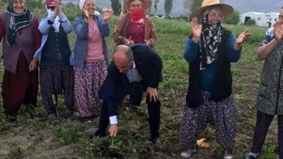 İnce önce çapa yaptı sonra miting