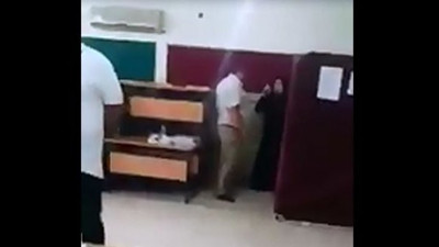 Sandık başkanı Suriyeli kadına zorla oy kullandırdı