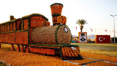 Tam 50 ton portakal kullanıldı!