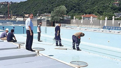 Galatasaray Adası'nda yine yıkım