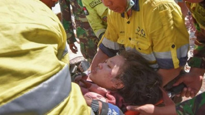 Endonezya 48 saat sonra gelen mucize