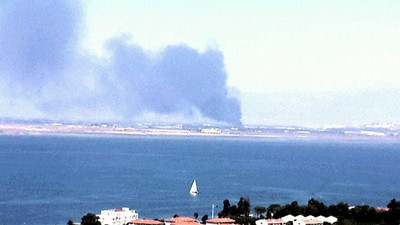 İzmir’de plastik fabrikasında yangın