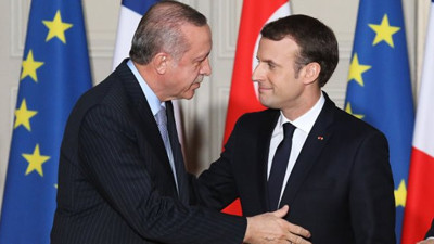 Cumhurbaşkanı Erdoğan, Macron ile görüştü (16 Ağustos 2018)