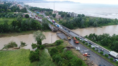 Ordu'daki selde 809 ton fındığın zarar gördü
