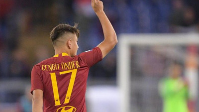 Cengiz Ünder yıldızlaştı, Roma farklı kazandı