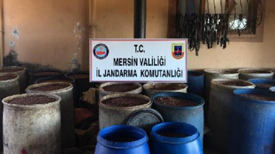 Bir evden 18 bin litre sahte rakı çıktı