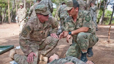 ABD askerleri Gaziantep’te eğitimde