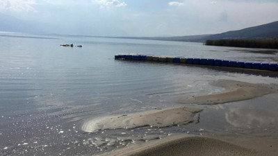 Eğirdir Gölü’nde su seviyesi tedirginlik yarattı