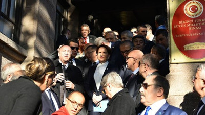 Akşener Saray'daki törene katılmadı