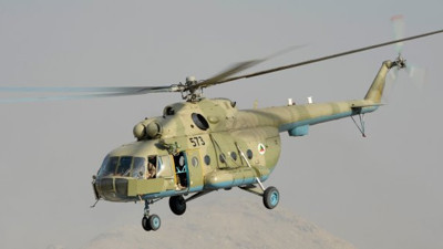 Afganistan’da askeri helikopter düştü