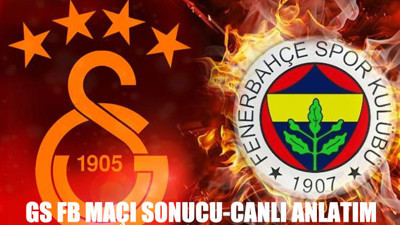 Galatasaray Fenerbahçe maçı saat kaçta? Canlı anlatım