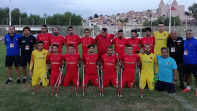 Ampute Milli Takımı dünya ikicisi oldu