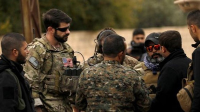 ABD askerinde YPG bölgesinde devriye