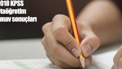 KPSS Ortaöğretim sınav sonuçları ne zaman açıklanacak