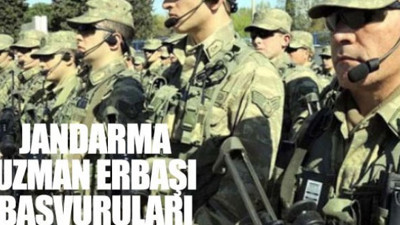 Jandarma Uzman Erbaş alımı 2018 başvuru şartları neler?