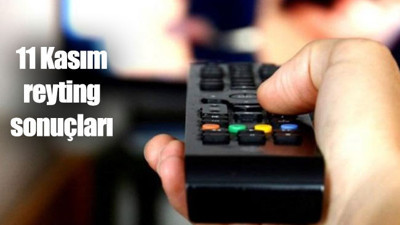 11 Kasım Pazar 2018 reyting sonuçları açıklandı