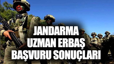 MSB Jandarma Uzman Erbaş başvuru sonuçları