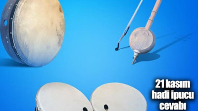 Kudüm, rebab ve bendiri nedir? Hadi İpucu Cevabı