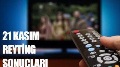 21 Kasım 2018 Çarşamba reyting sonuçları açıklandı