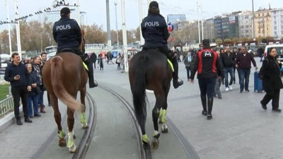 Atlı polisler göreve başladı