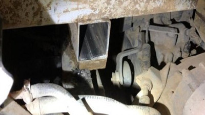 Kamyon şasesinde yaklaşık 40 kilogram uyuşturucu bulundu