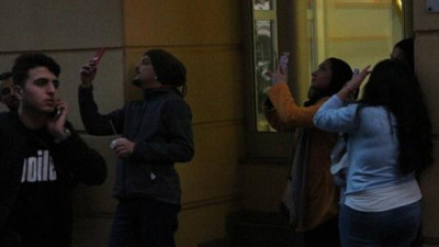 Karaköy'de bir otelde yangın paniği