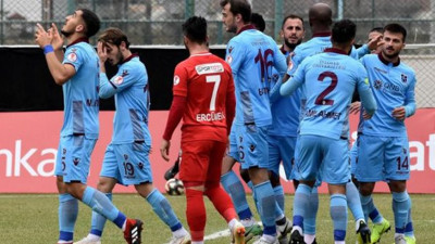 Trabzonspor turu rövanşa bıraktı: 2-2