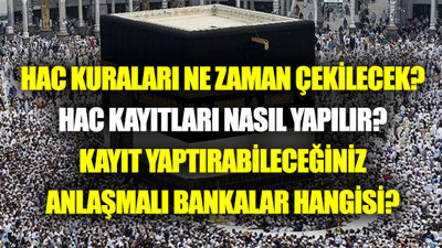 2019 Hac kuraları ne zaman çekilecek?