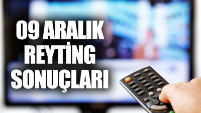 9 Aralık 2018 Pazar reyting sonuçları açıklandı