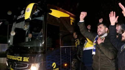 Fenerbahçe'ye tepkili karşılama