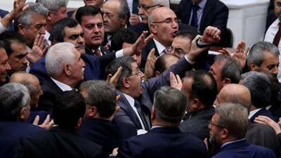 TBMM’de tren kazası kavgası