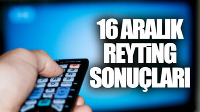 16 Aralık 2018 Pazar reyting sonuçları açıklandı
