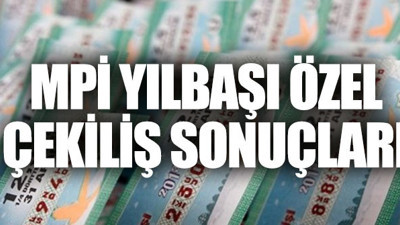 Milli Piyango Yılbaşı özel çekiliş sonuçları (Tam liste)