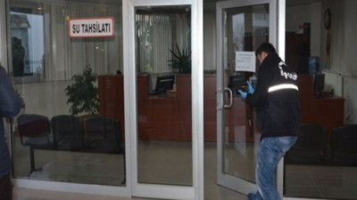 Belediye binasında hırsızlık iddiası