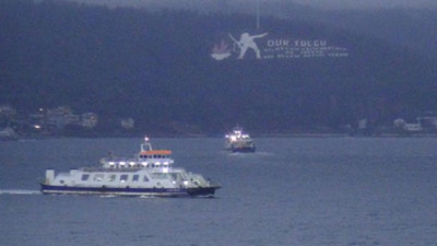 Gökçeada feribot seferleri iptal edildi!
