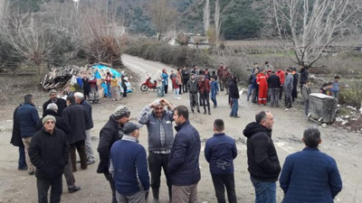 Salihli'deki JES çalışması durduruldu