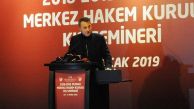 Fikret Orman: "Hakem hataları televizyonda tartışılmasın"