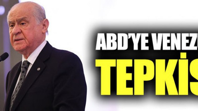 Devlet Bahçeli’den ABD’ye Venezuela tepkisi