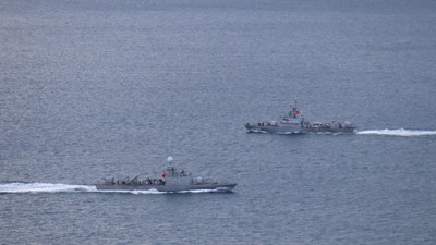 Kardak’ta Yunan askerlerine gözdağı