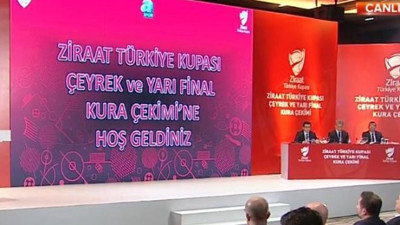 Türkiye Kupası'nda eşleşmeler belli oldu