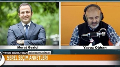 Canlı yayında anket tartışması