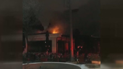 Marmara Üniversitesi'de yangın