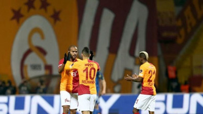 Galatasaray’ı Feghouli ve Belhanda sırtladı