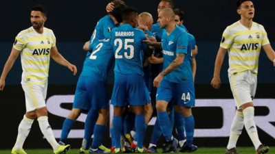 Zenit-Fenerbahçe maç sonucu: 3-1 (Maç Özeti)