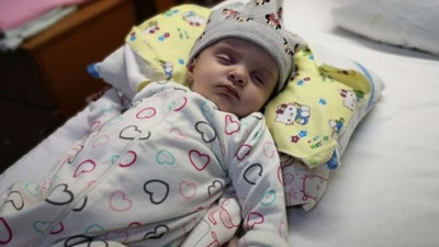 4 aylık bebekten ‘böbrek’ büyüklüğünde tümör çıktı