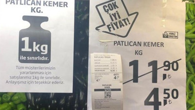 Marketlerde zararına satış dönemi