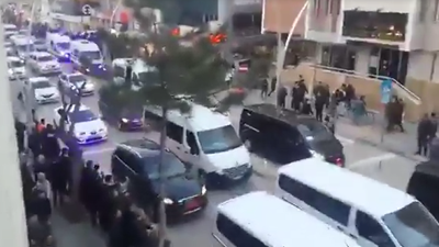 Erdoğan’ın konvoyu tartışma konusu oldu!