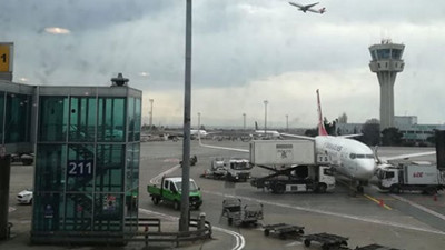 Atatürk Havalimanı'nda 3 uçak inişi pas geçti